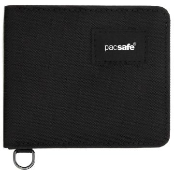 Pacsafe RFIDsafe Blocking Bifold maksts, melns