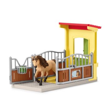 Schleich Farm World Pony Box ar Islandes poniju ērzeli 42609