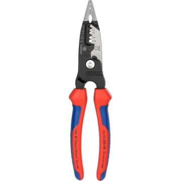 Knipex Daudzfunkcionālās elektriķu knaibles 200mm Universālas