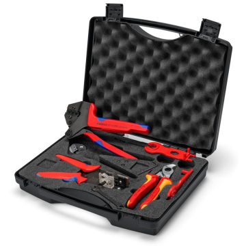 Knipex instrumentu komplekts fotoelementiem MC4