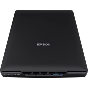 Epson Perfection V39 II skeneris, 4800 x 4800 dpi, A4, dokumentu un foto skenēšanai, USB pieslēgums