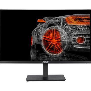 Asus VA27AQSB Ofisa monitors, 27 collas, WQHD 2560x1440 izšķirtspēja, 75Hz, IPS panelis, melns