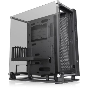 Thermaltake Core P3 TG Pro Datora korpuss, ATX/mATX/ITX, atvērts dizains, melns
