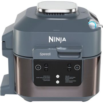 Ninja ON400DE Airfryer (karstā gaisa fritieris), 1750W, 5.2 l, 6 programmas, pelēka