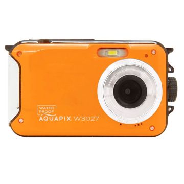 Easypix Aquapix W3027 Wave Ūdensizturīga Digitālā Kamera , 16MP, 2.7" Ekrāns, HD Video, Oranža