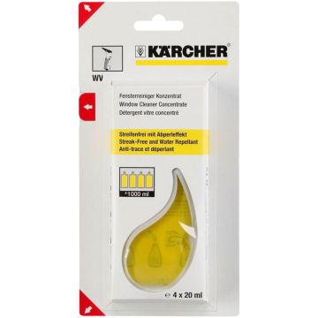 Kärcher logu tīrīšanas koncentrāts 4x20ml