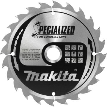 Makita B-32904 SPECIALIZED Zāģa asmens 165x20x24Z