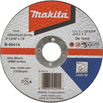 Makita B-46414 griešanas disks 125x2,5mm tērauda