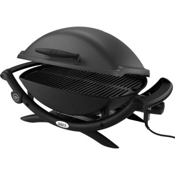 Weber Q2400 elektriskais BBQ grils, 2200W, tumši pelēks