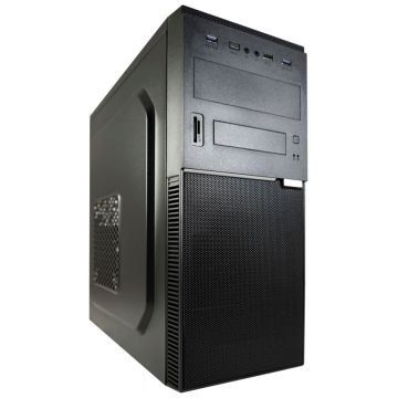 LC-Power LC-7041B-ON Datora korpuss, ATX/mATX/ITX, melns