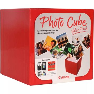 Canon PG-560 / CL-561 fotogrāfiju kubi multi paka PP-201, 13x13cm, 40 loksnes