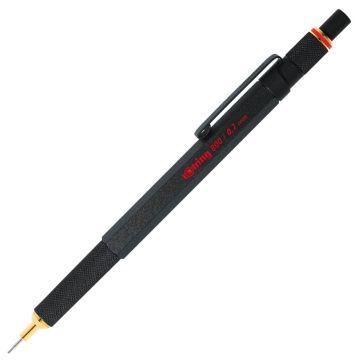 rotring 800 mehāniskais zīmulis melns 0,7mm