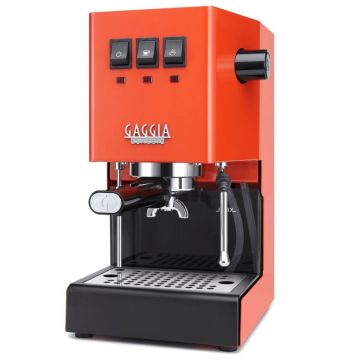 Gaggia Classic Evo espresso automāts, 15 bar, manuāla vadība, oranžs