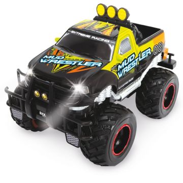 Dickie RC Mud Wrestler Ford F150 Mud Wrestler car 27 MHz 1:16 mērogā melns