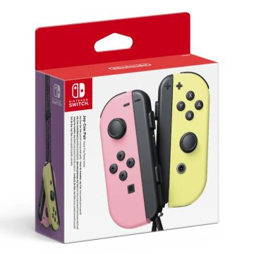 Nintendo Joy-Con Komplekts 2 gab., Pastela Rozā un Pastela Dzeltens