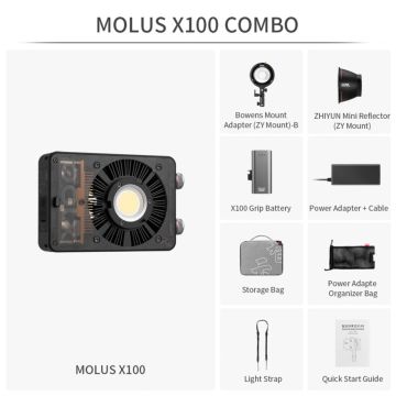 Zhiyun Molus X100 kombinācija