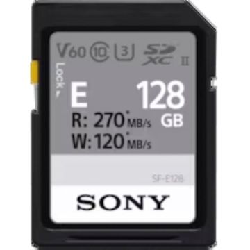 Sony SDXC E sērijas 128GB UHS-II klases 10 U3 V60