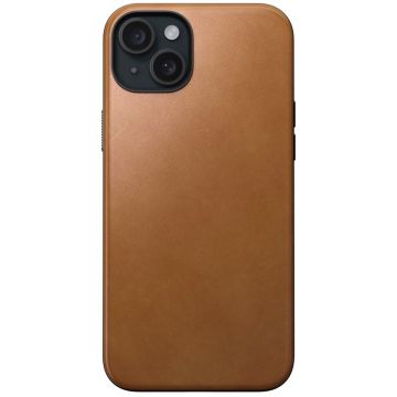 Nomad Modern Leather Case iPhone 15 Plus Angļu iedegums