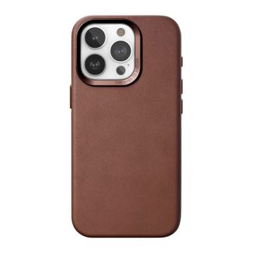 Woodcessories Bio ādas futrālis MagSafe iPhone 15 Pro Max Brown