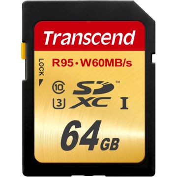 Transcend SDXC 64GB Class10 UHS-I U3 Ultimate