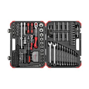 GEDORE Sarkano muciņu komplekts 1/4" + 1/2", 232 gab.