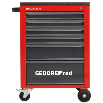 GEDORE Red Darbnīcas Ratiņi MECHANIC ar 6 atvilktnēm