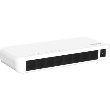 Strong SW 8000P 8-portu gigabit Switch (komutātors) balts