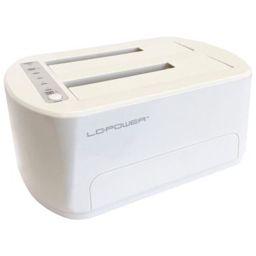 LC Power LC-DOCK-U3-VI, HDD Dokstacija, USB 3.0, atbalsta 2,5" un 3,5" HDD/SSD