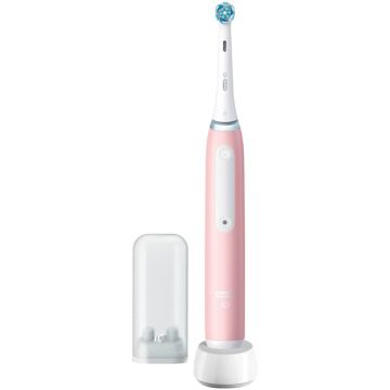 Oral-B iO Series 3n elektriskā zobu birste, Blush Pink, 3 tīrīšanas režīmi