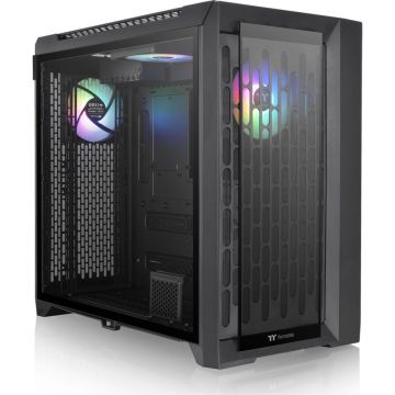 Thermaltake CTE T500 TG ARGB, E-ATX, porti: 1 x USB 3.0, 2 x USB 2.0, Audio I/O, Sniega Balts