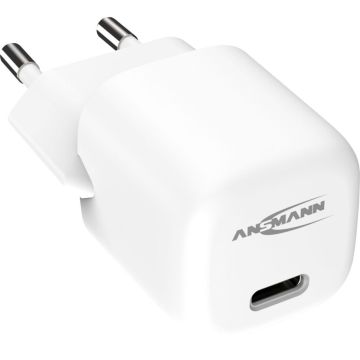 Ansmann mājas lādētājs HC120PD GaN Mini, 3A/20W USB-C 1001-0153