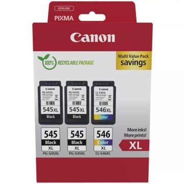 Canon PG-545 XL x2 / CL-546 XL tintes kasetņu multipaka