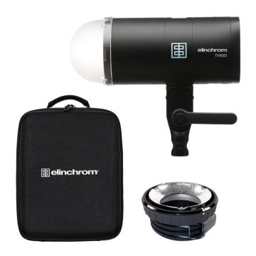 Elinchrom THREE ārējā zibspuldze komplekts