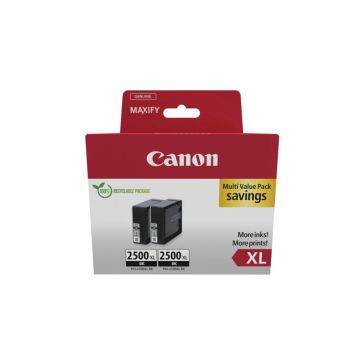 Canon PGI-2500 XL BK melnā tonējoša kasetne dubultpakā