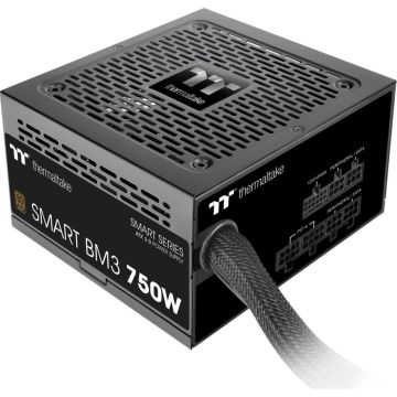 Thermaltake Smart BM3 750W, ATX 2.31, GPU 8-pin: 2, SATA: 8, 4+4 pin: 2