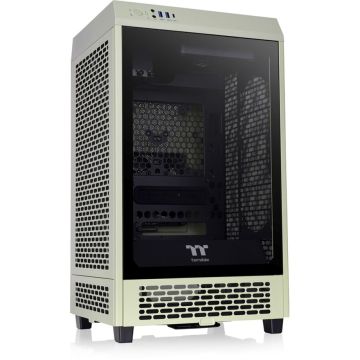 Thermaltake The Tower 200 Datora korpuss, mATX/ITX, zaļš