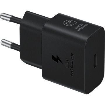 Samsung ceļojuma adapteris Trio (65W), 1xUSB-C (65W), 1xUSB-C (25W), 1xUSB-A (15W)