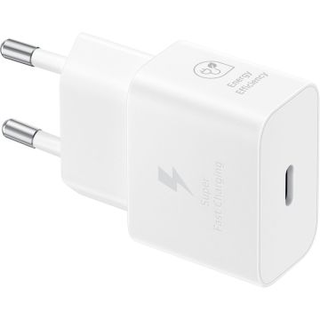 Samsung USB-C lādētājs 25W ar USB-C kabeli, melns