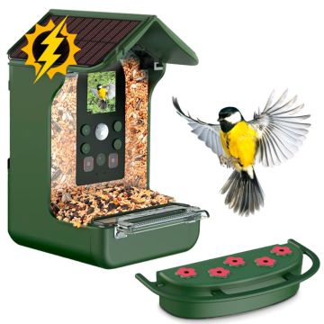 Easypix Bird Cam Putnu Novērošanas Kamera, 12MP, Full HD Video, 15m Nakts Redzamība, 15m Uztveršanas Attālums