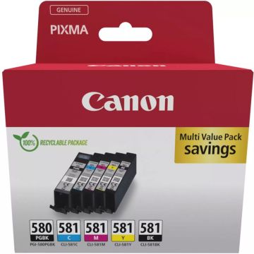 Canon PGI-580/CLI-581 tintes kasetņu komplekts