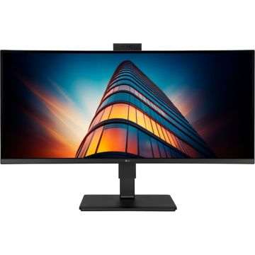 LG 34BQ77QC-B, 34" Ofisa monitors, 3440 x 1440 px, 60 Hz, IPS