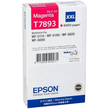 Epson T7893 DURABrite Ultra Ink XXL magenta tinte