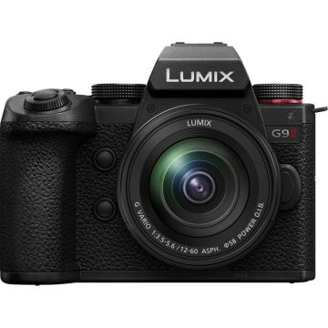 Panasonic LUMIX G9 Mark II Bezspoguļa Kameras Komplekts ar H-FS 12-60mm f/3.5-5.6 Objektīvu, 25.2MP, 3" Ekrāns, 5.7K Video