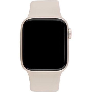 Apple Watch SE GPS viedpulkstenis, 40mm, Alumīnijs/Starlight, Sporta aproce, S/M, WatchOS, 18h akumulators