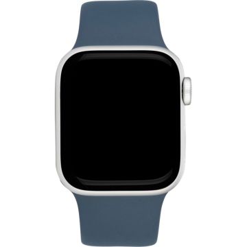 Apple Watch SE GPS viedpulkstenis, 40mm, Alumīnijs/Sudrabs, Zila sporta aproce, S/M, WatchOS, 18h akumulators