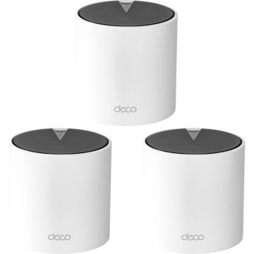 TP-Link Deco X55 (3 gab.) Bezvadu tīkla sistēma, WiFi 6, AX3000