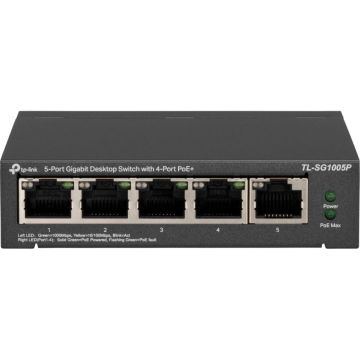 TP-Link TL-SG1005P 5-portu Gigabit PoE Switch (komutātors)