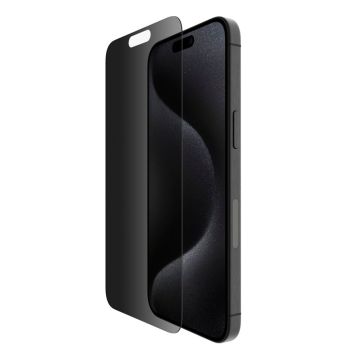 Belkin Screenforce Rūdītais Stikls ar Privātuma Filtru iPhone 15 Pro Max