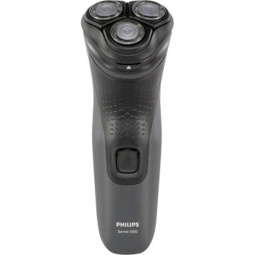 Philips S 1142/00 elektriskais skuveklis, Series 1000, 3 asmeņi, mitrā un sausā skūšana