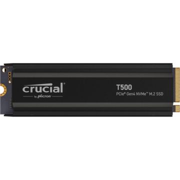 Crucial T500 2TB PCIe Gen4 NVMe M.2 SSD diski ar radiatoru